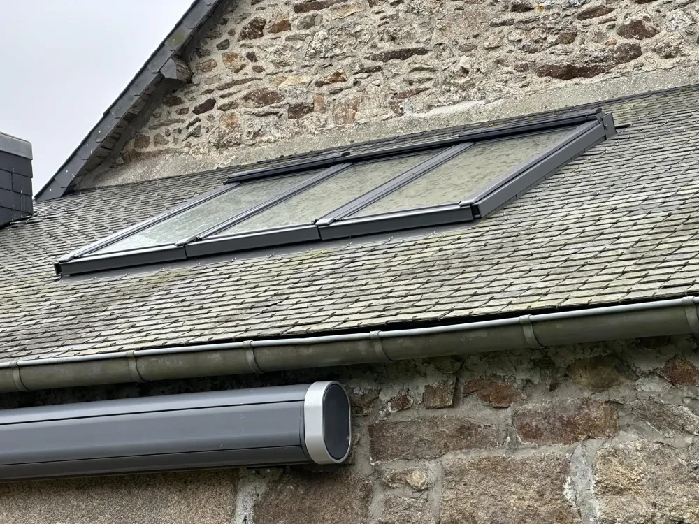 Pose de velux