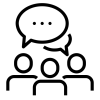 Icône communication