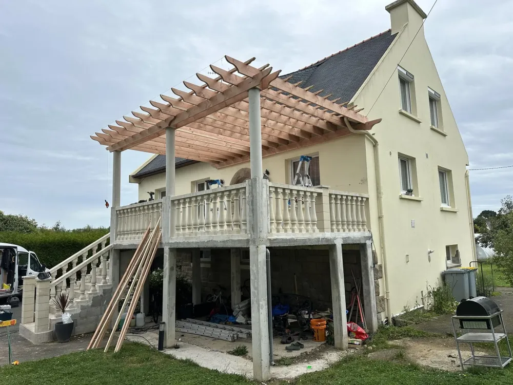 Ossature bois près de Louannec