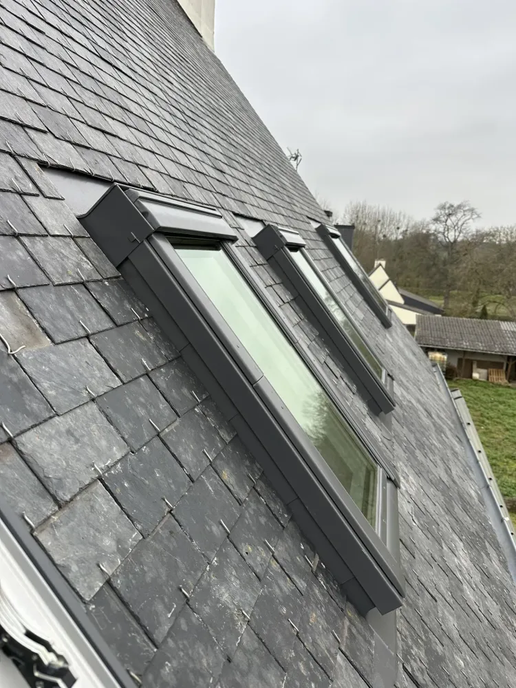 Pose de velux près de Louannec