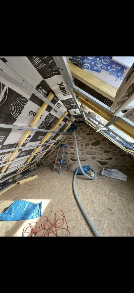 Travaux d'isolation
